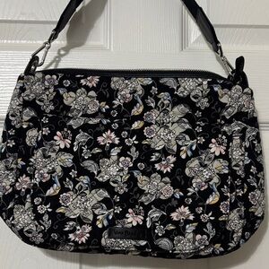 Vera Bradley Carson shoulder bag in retired Holland Garden pattern.